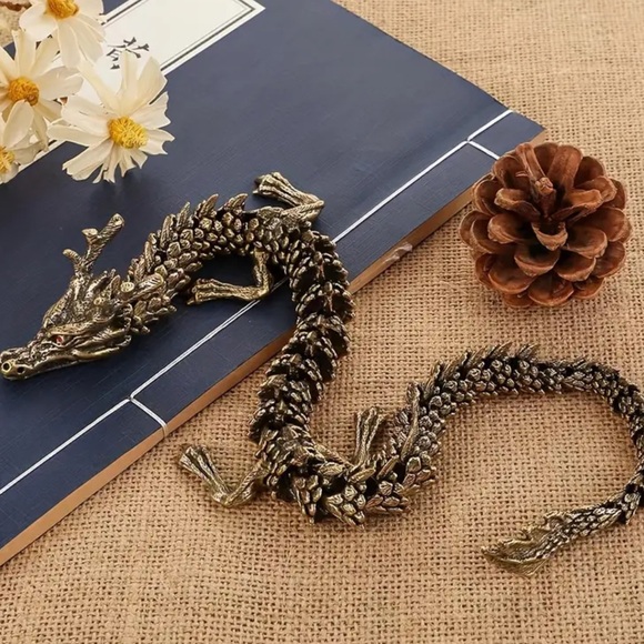 Brass dragon - Picture 2 of 6